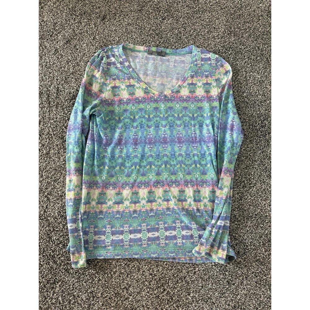 Prana Long Sleeve Light Weight Tee Womens Small EUC